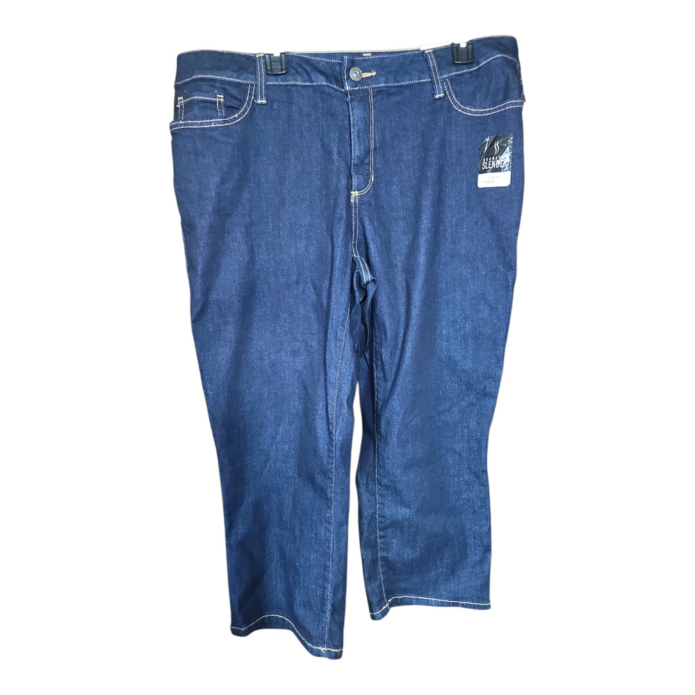 St. John's Bay Secretly Slender Capri Jeans 18W